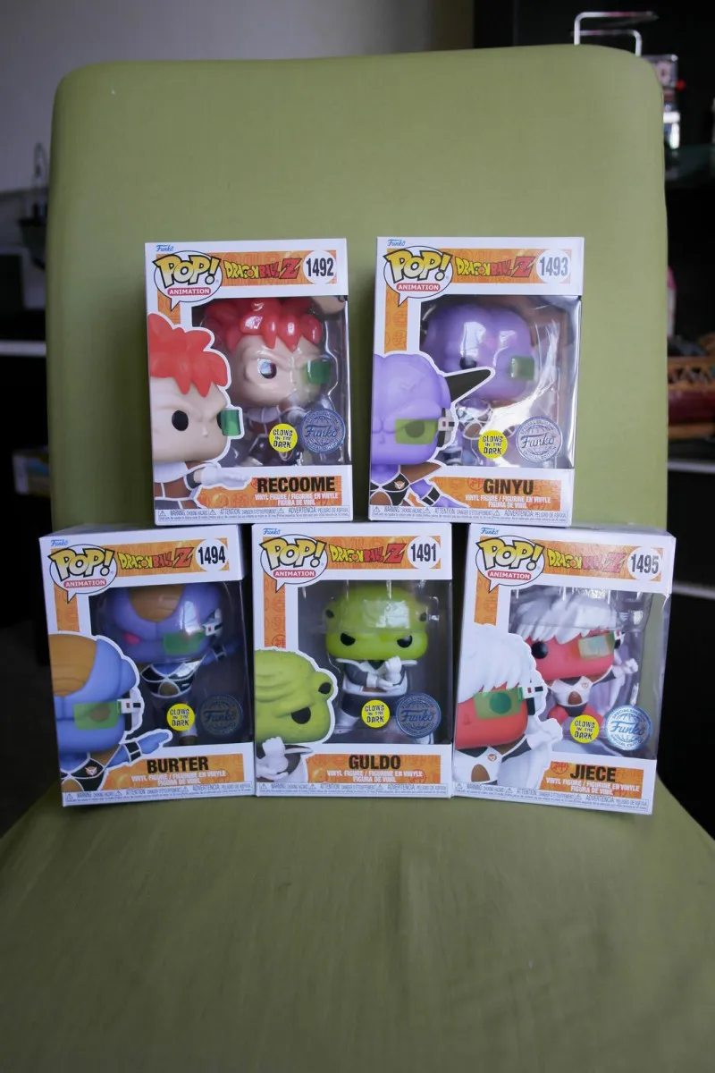 lot 5 Pop Dragon Ball Z - commando Ginyu