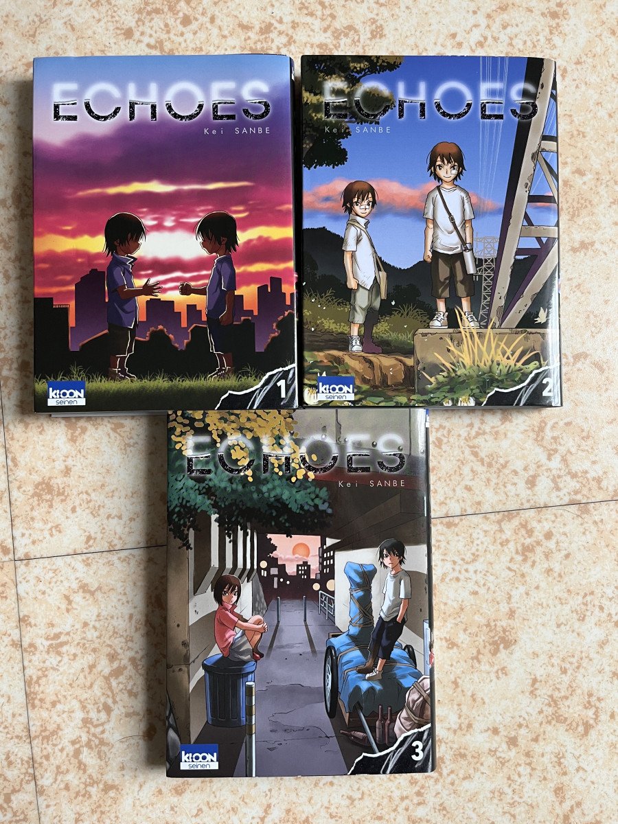 Vends lot de manga "Echoes" tome 1,2 et 3