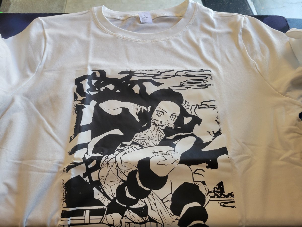 t-shirt demon layer neuf taille L