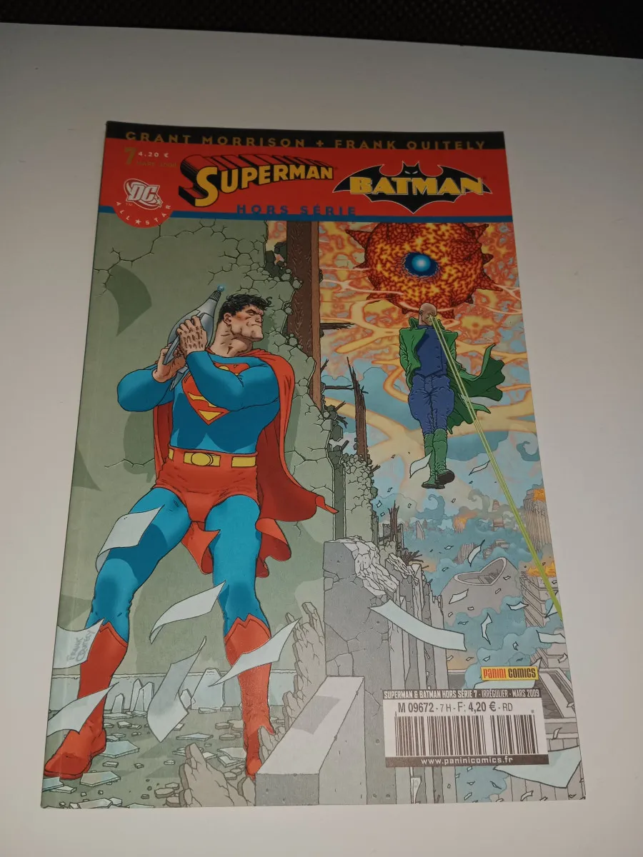 Superman & Batman Hors Série:  N°7  Soleil Rouge. Mars 2009 TTBE