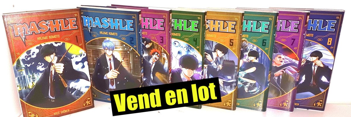 Mashle : 1 à 8 (sur 18)