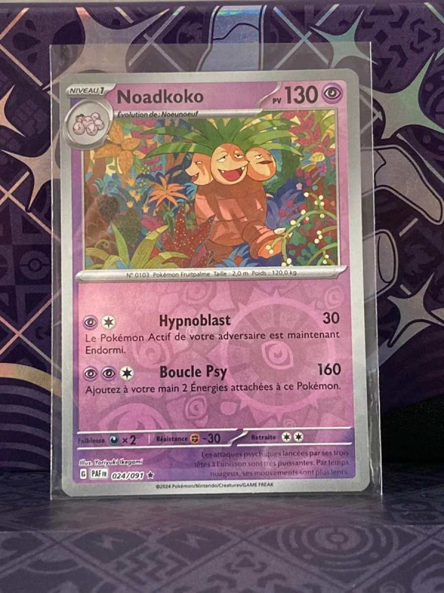 Noadkoko 024/091 Rare Reverse Pokémon Destinée de Paldea
