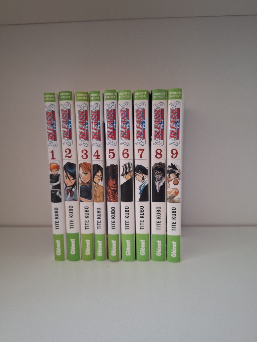 Bleach tomes 1 à 9