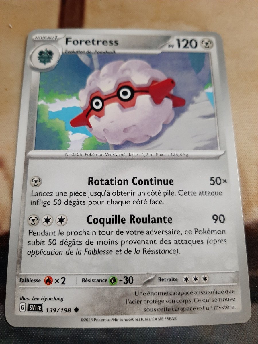 Foretress 139/198 - Écarlate et Violet