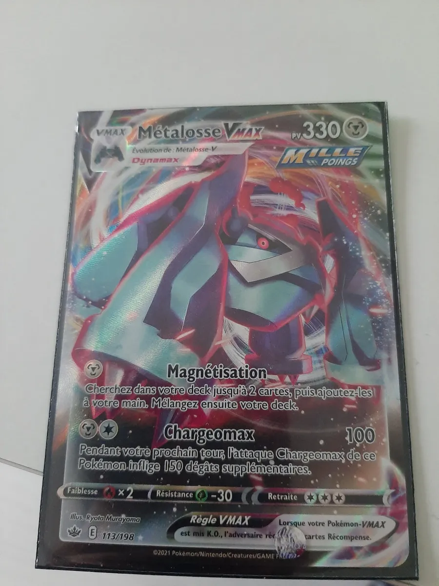 Carte pokemon metalose