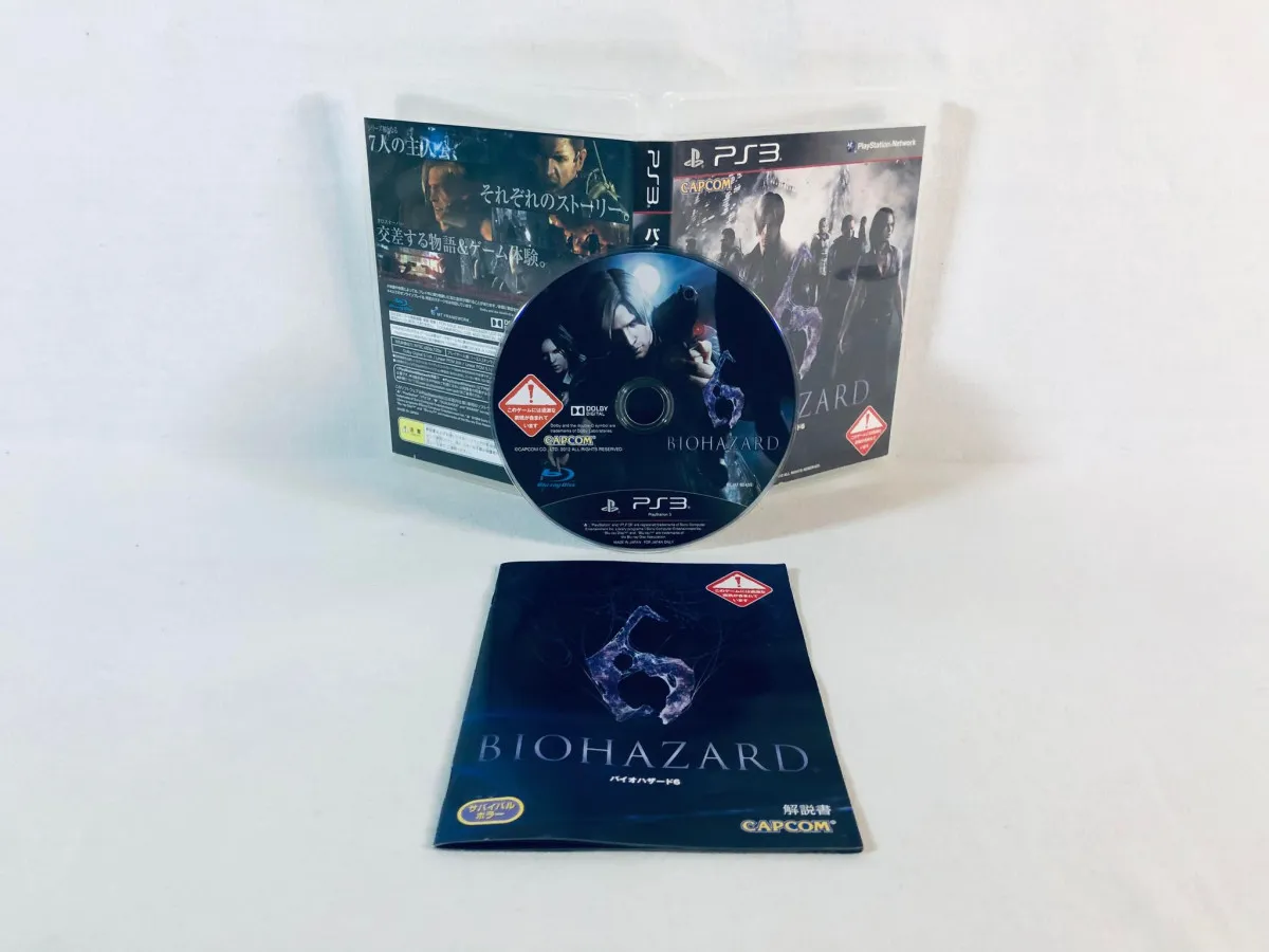 Resident Evil 6 - BioHazard 6 PS3 JAP Jeu Complet Très bon état