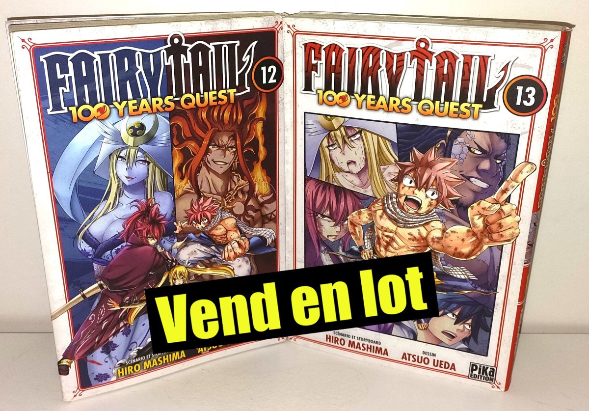 Fairy tail "100 years quest" : 12 et 13 (sur 22)