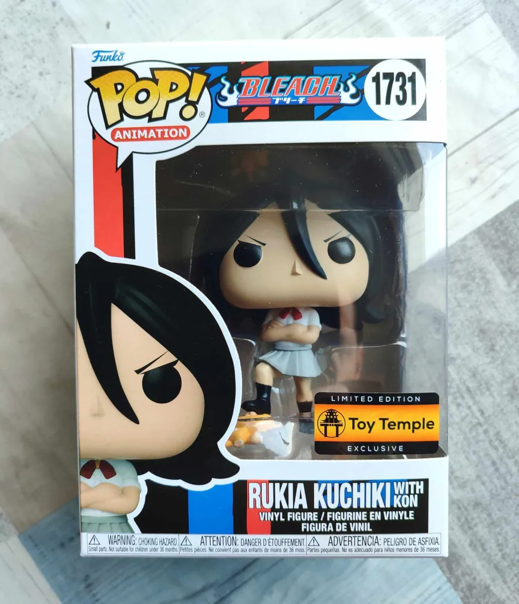 Funko pop rukia with kon toytemple bleach