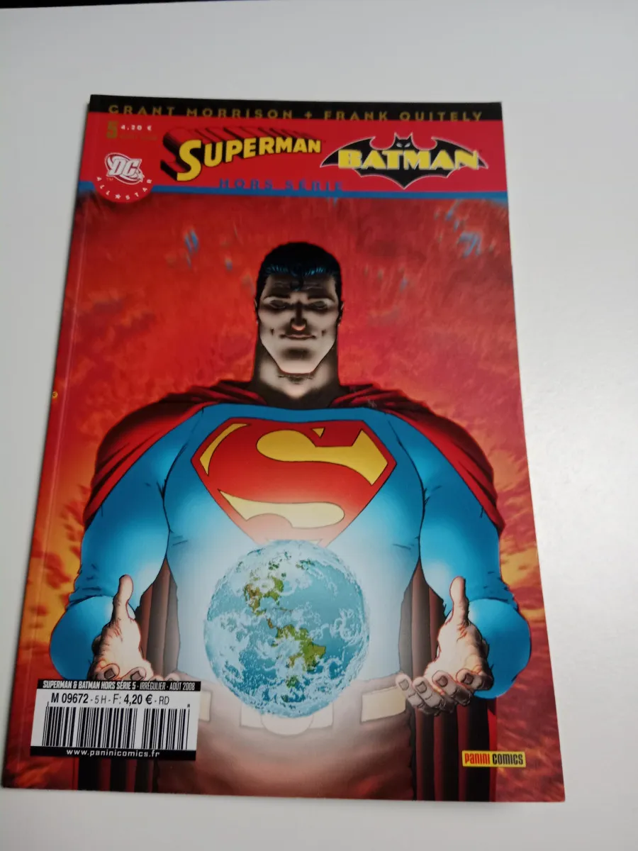 Superman & Batman Hors-Série N° 5 : Immortel ( Grant Morrison / aout 2008 TTBE