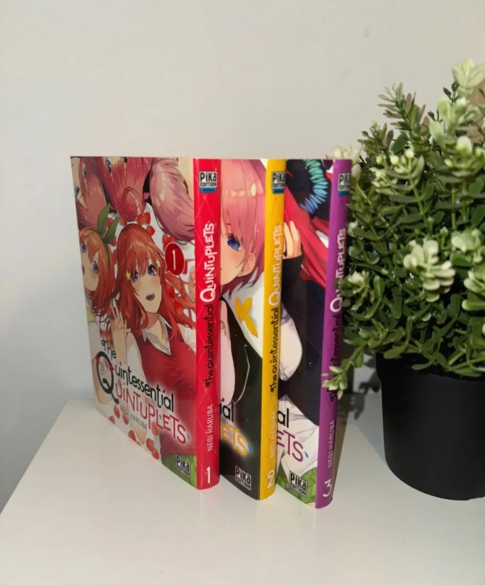 Manga The Quintessential Quintuplets Tome 1 a 3