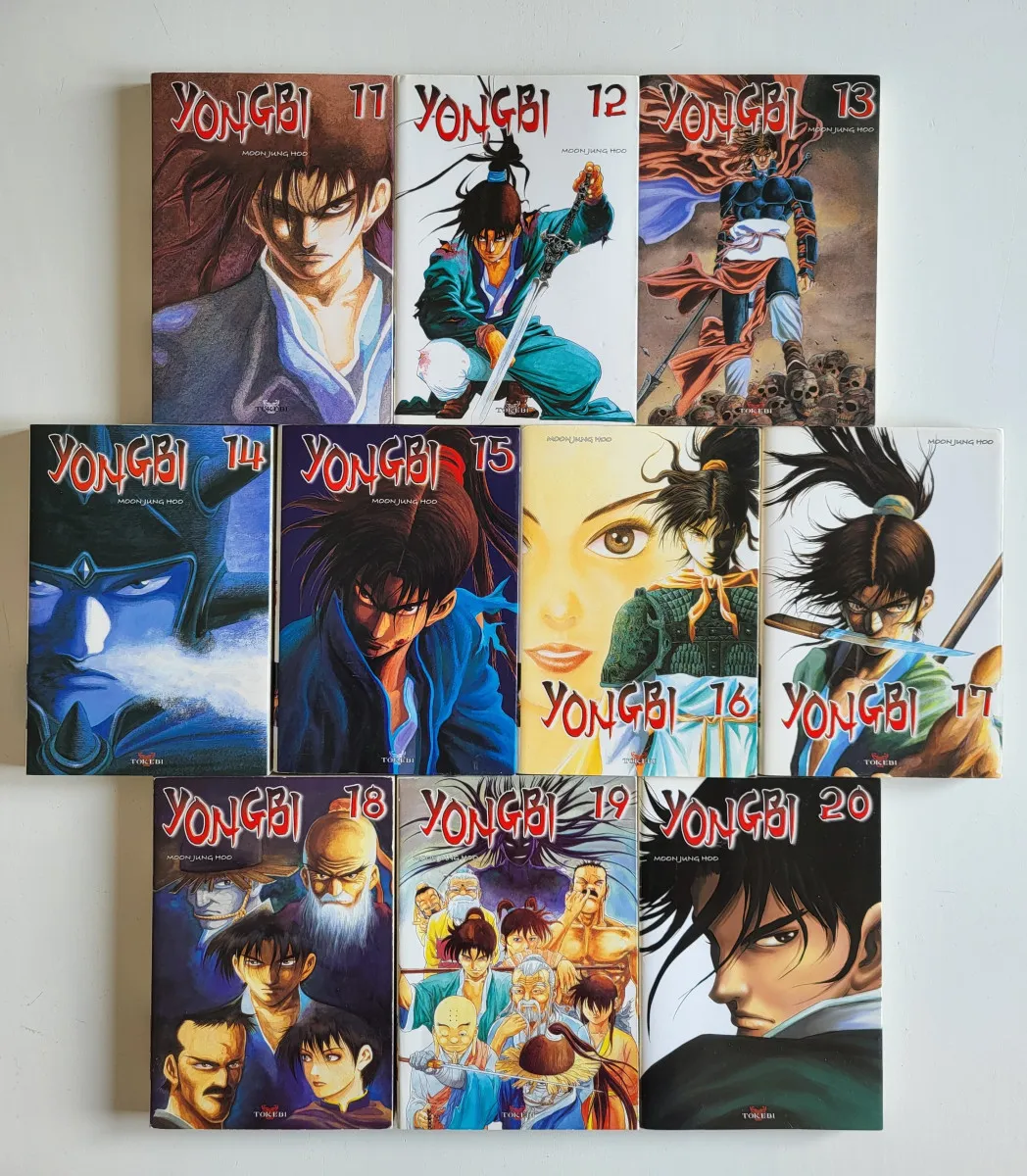 Yongbi : Tome 1 À 20 (Manga De Jung Hoo Moon)