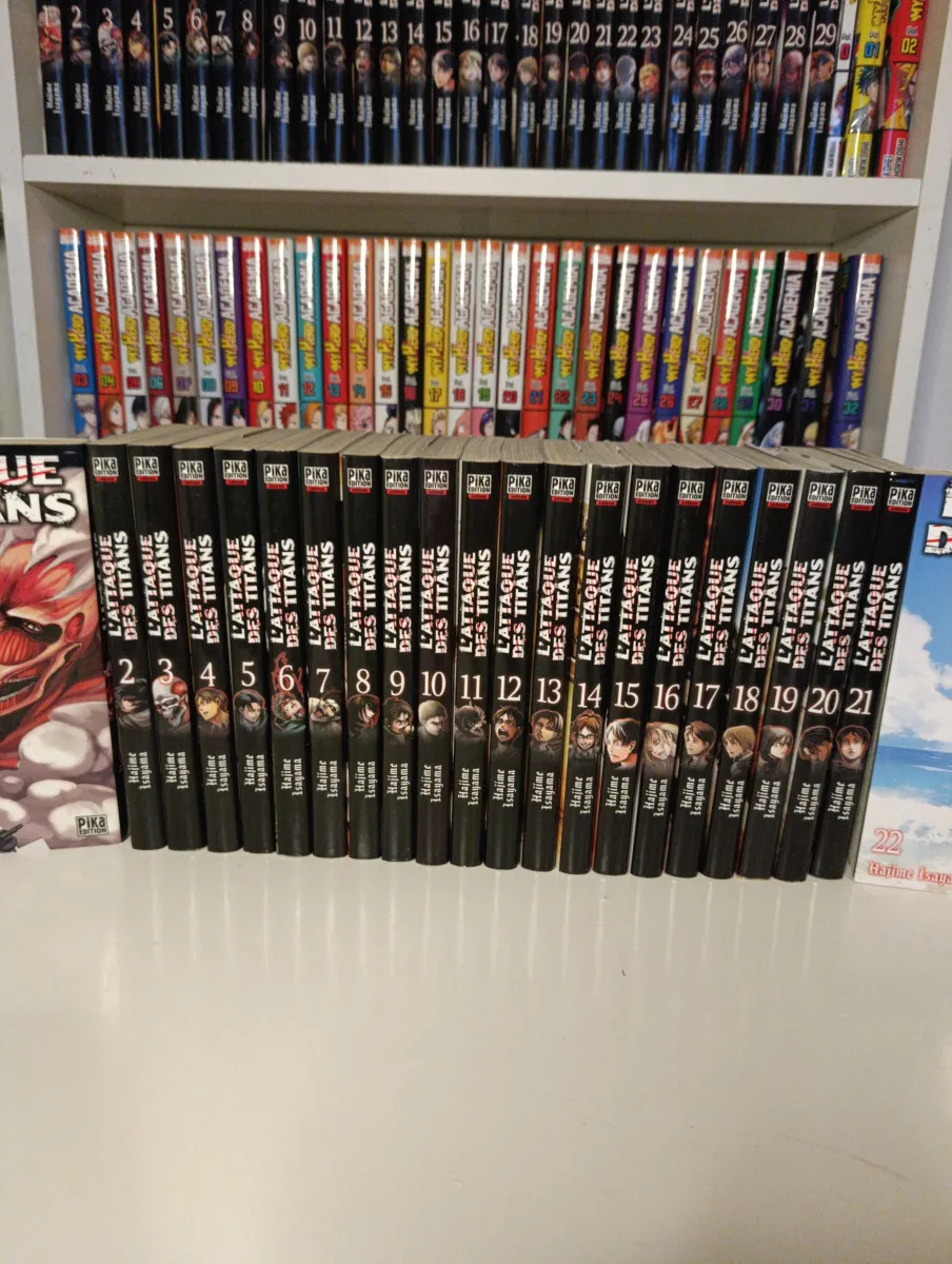 1 à 22 l'attaque des titans