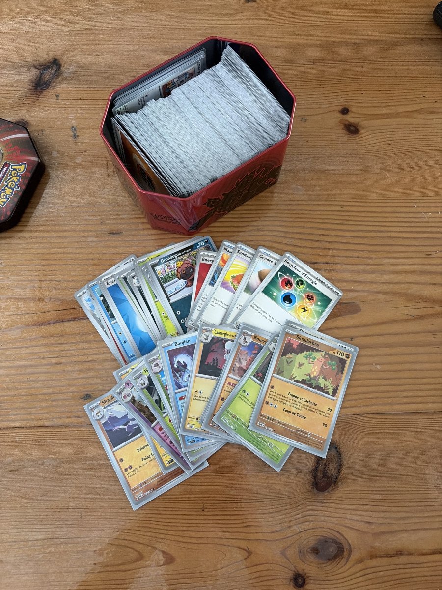 400 cartes Pokémon
