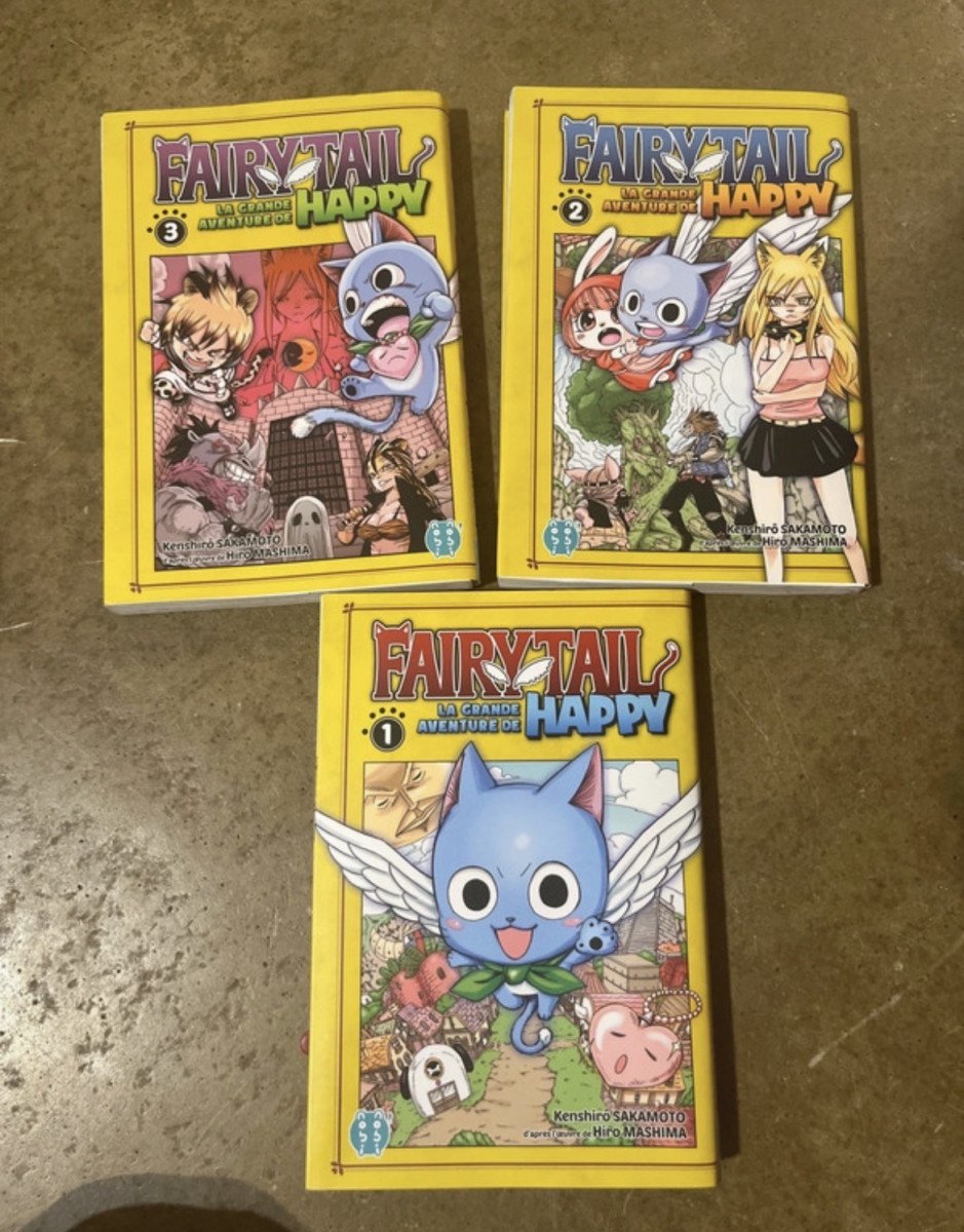 Fairy tail la grande aventure de happy t1 a 3