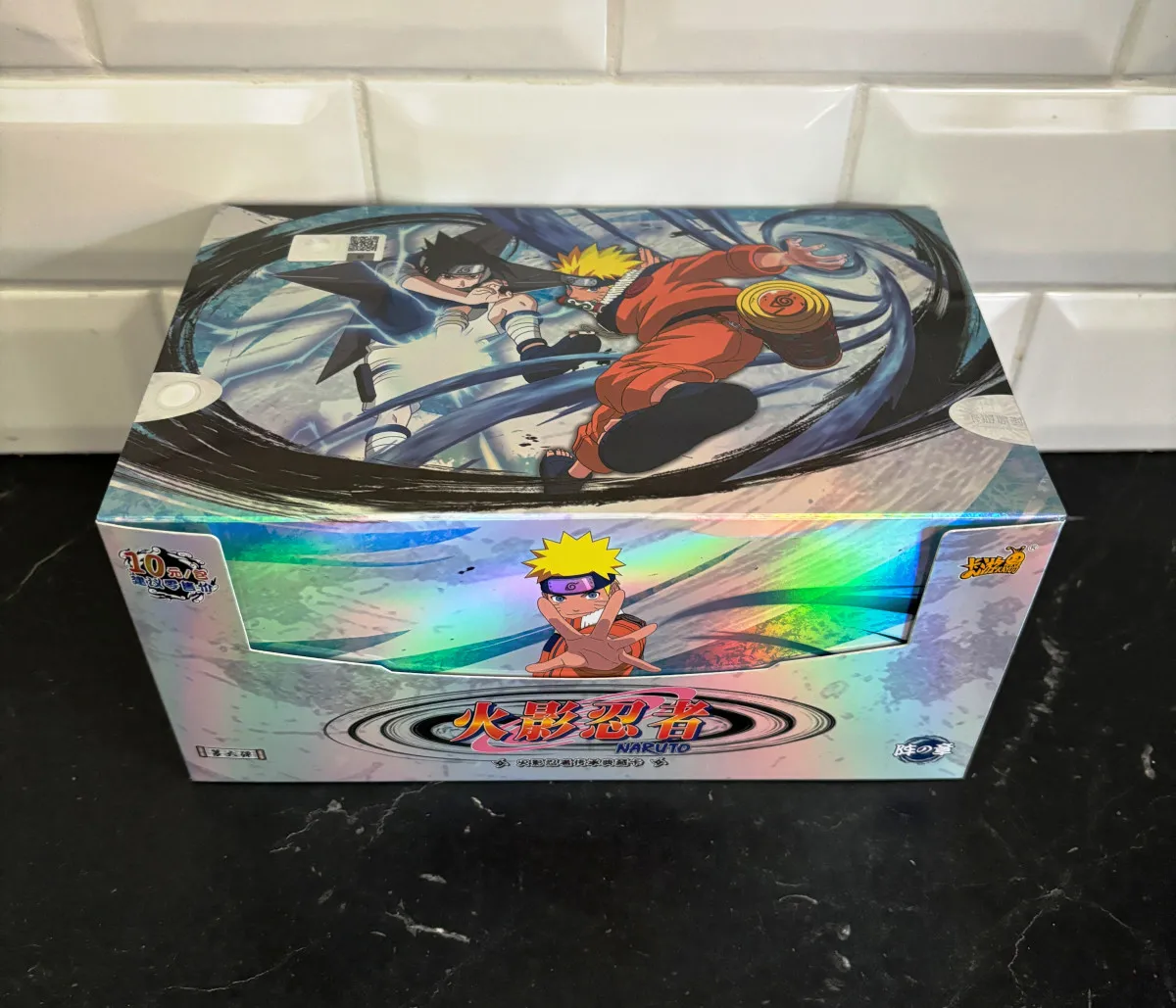 Display Naruto Kayou 10 Yuan T4W6 18 Boosters Officiels ! 90 Cartes à collectionner