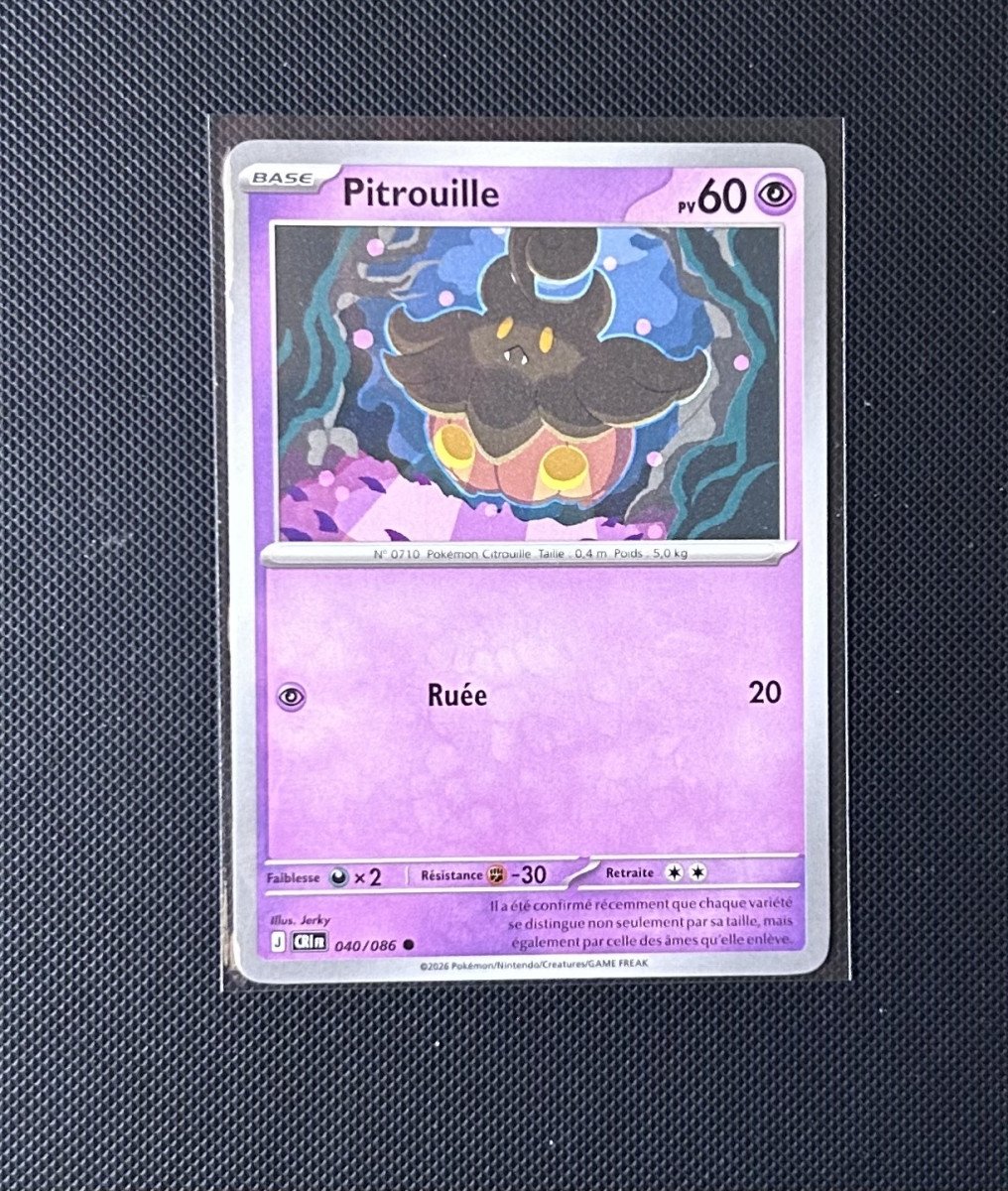 Carte Pokémon - Pitrouille 40/86 - Chaos Ascendant