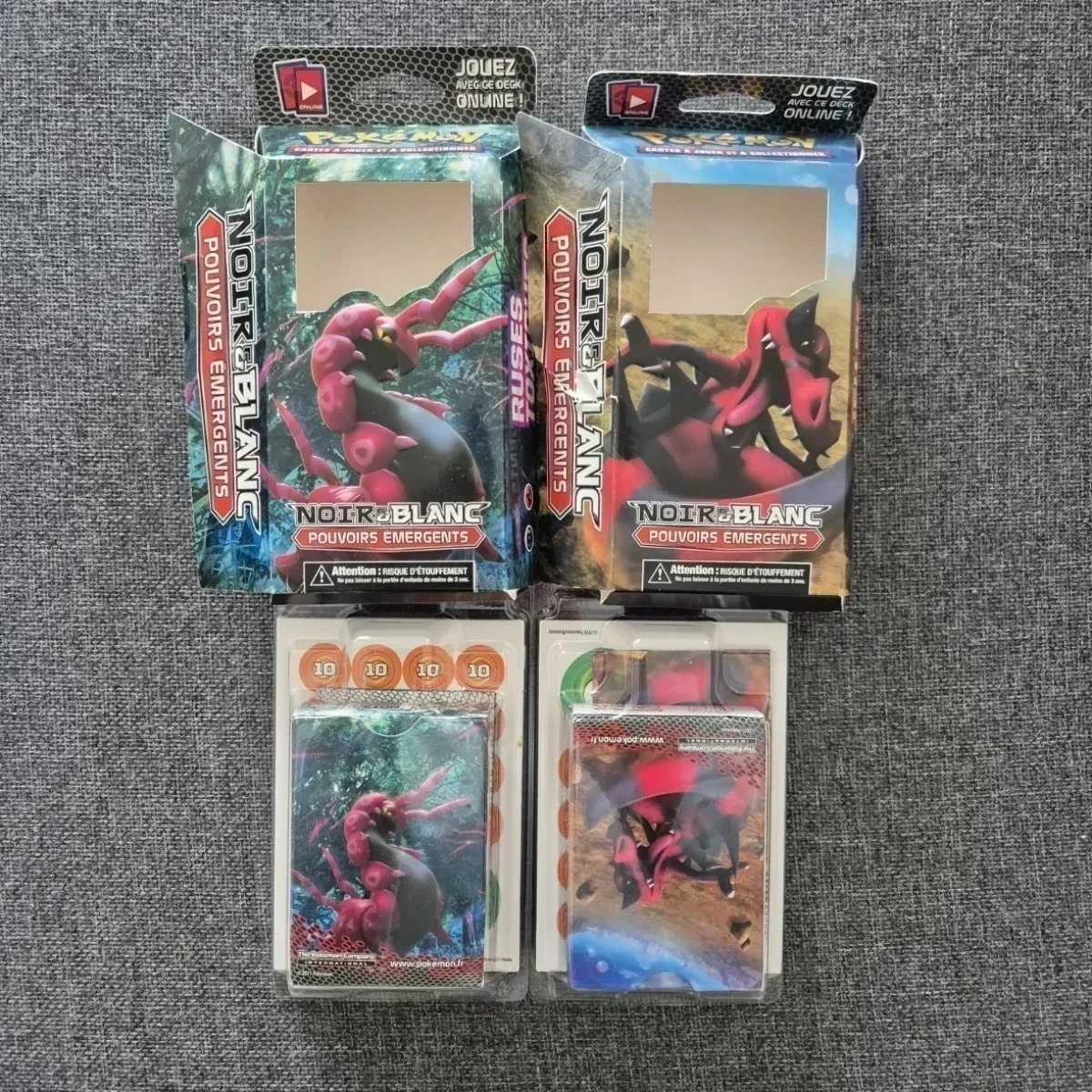 Deck Pokemon : Lot de 2 dekcs - Pouvoirs Emergents