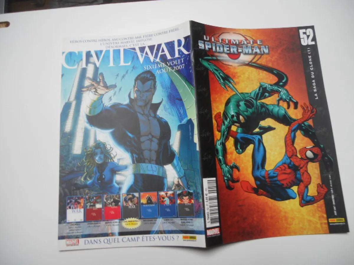 Ultimate Spider-Man 52 :La Saga Du Clone:1 TBE
