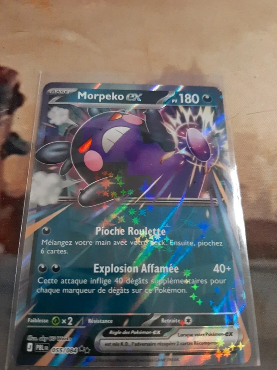 Morpeko EX 055/084 - - Pokémon Neuf - ME05 - Nuit noire