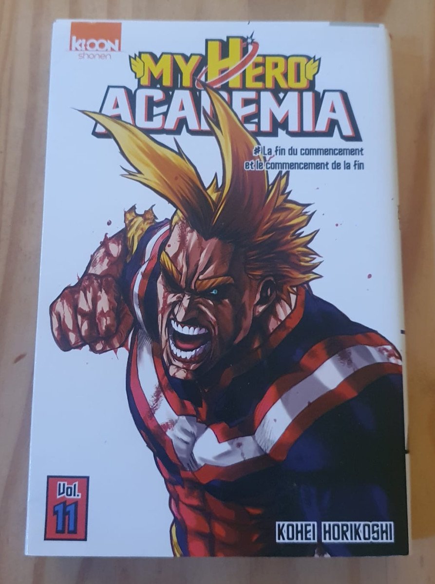 My hero academia tome 11