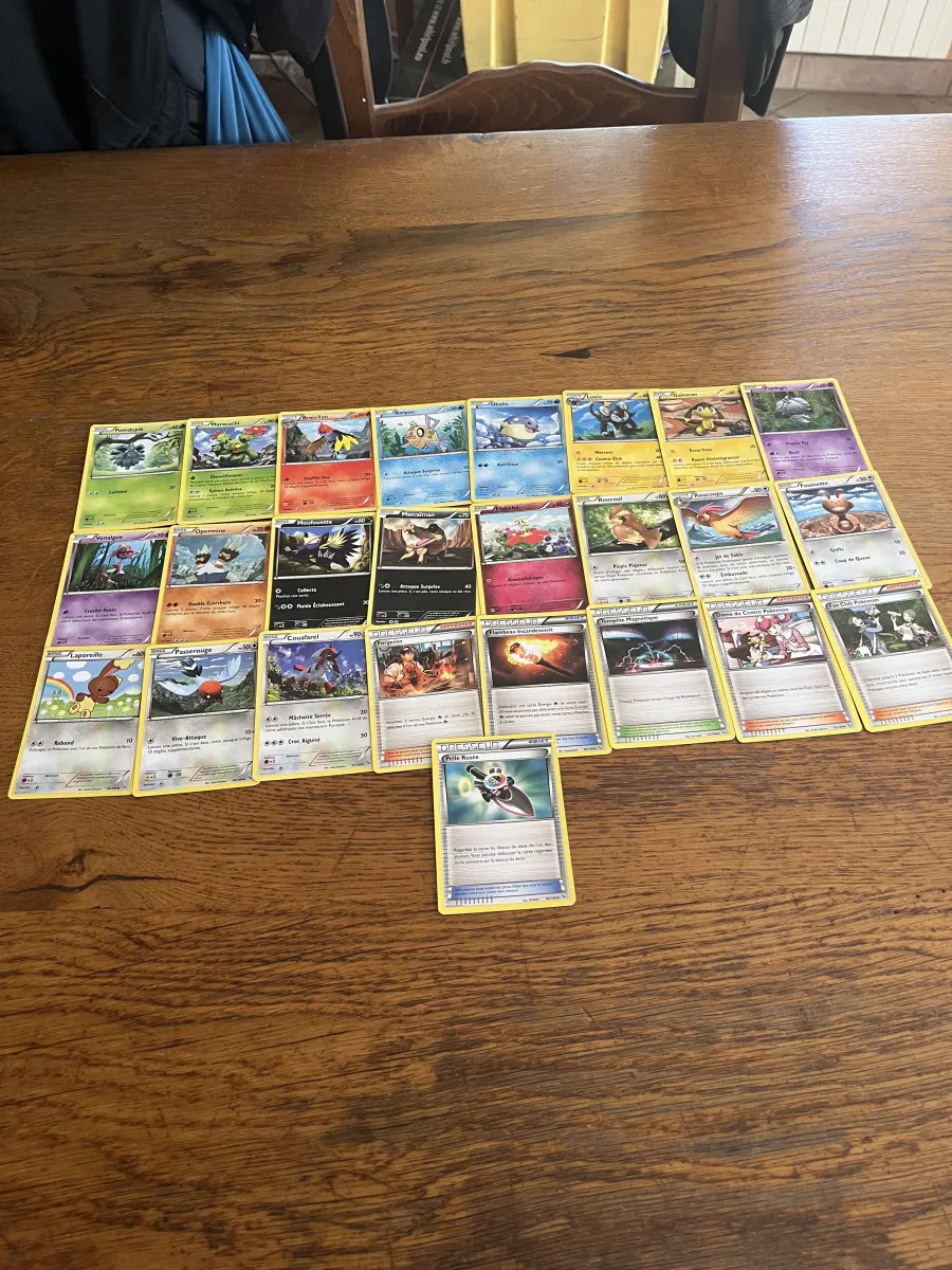 Lot de 25 cartes Pokémon