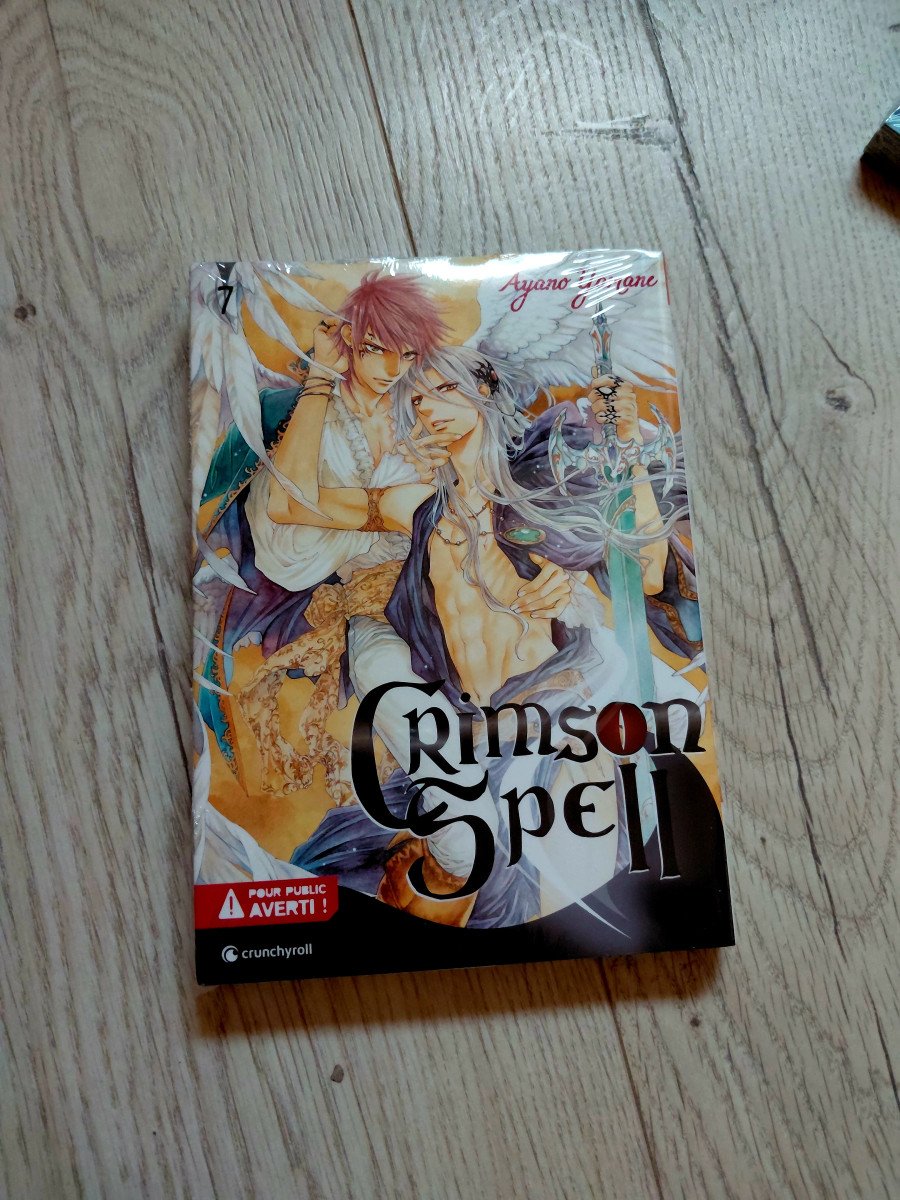 Yaoi Crimson Spell tome 7 blister/RARE