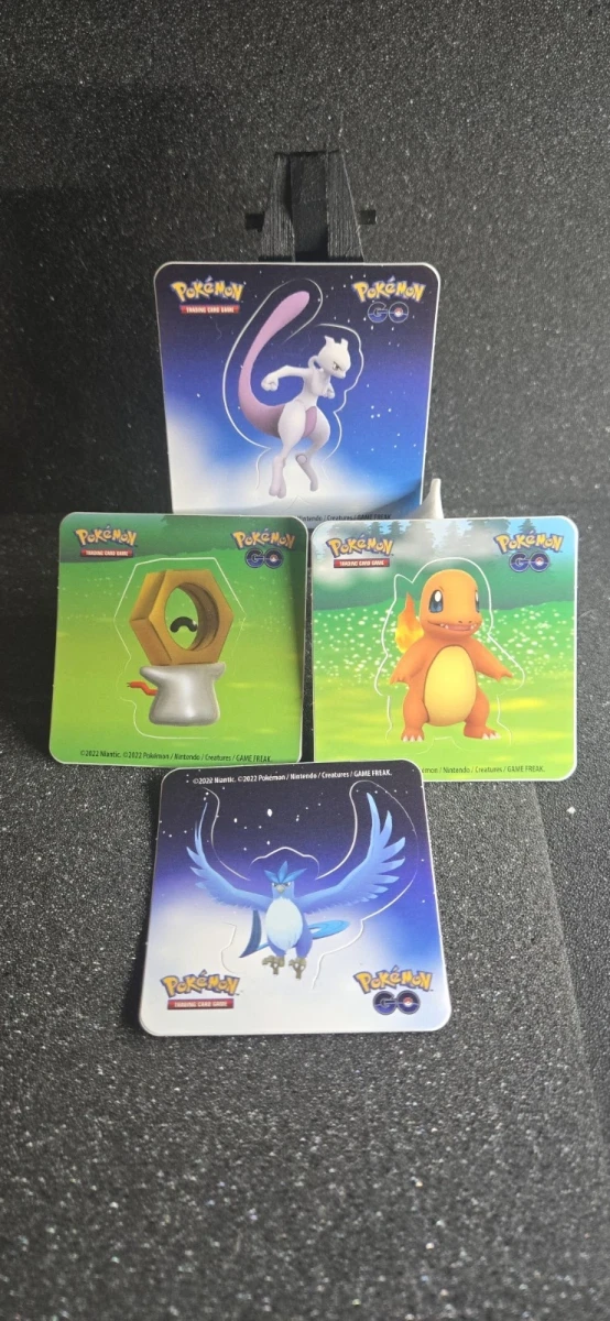 Lot De 4 Autocollants Pokemon Go