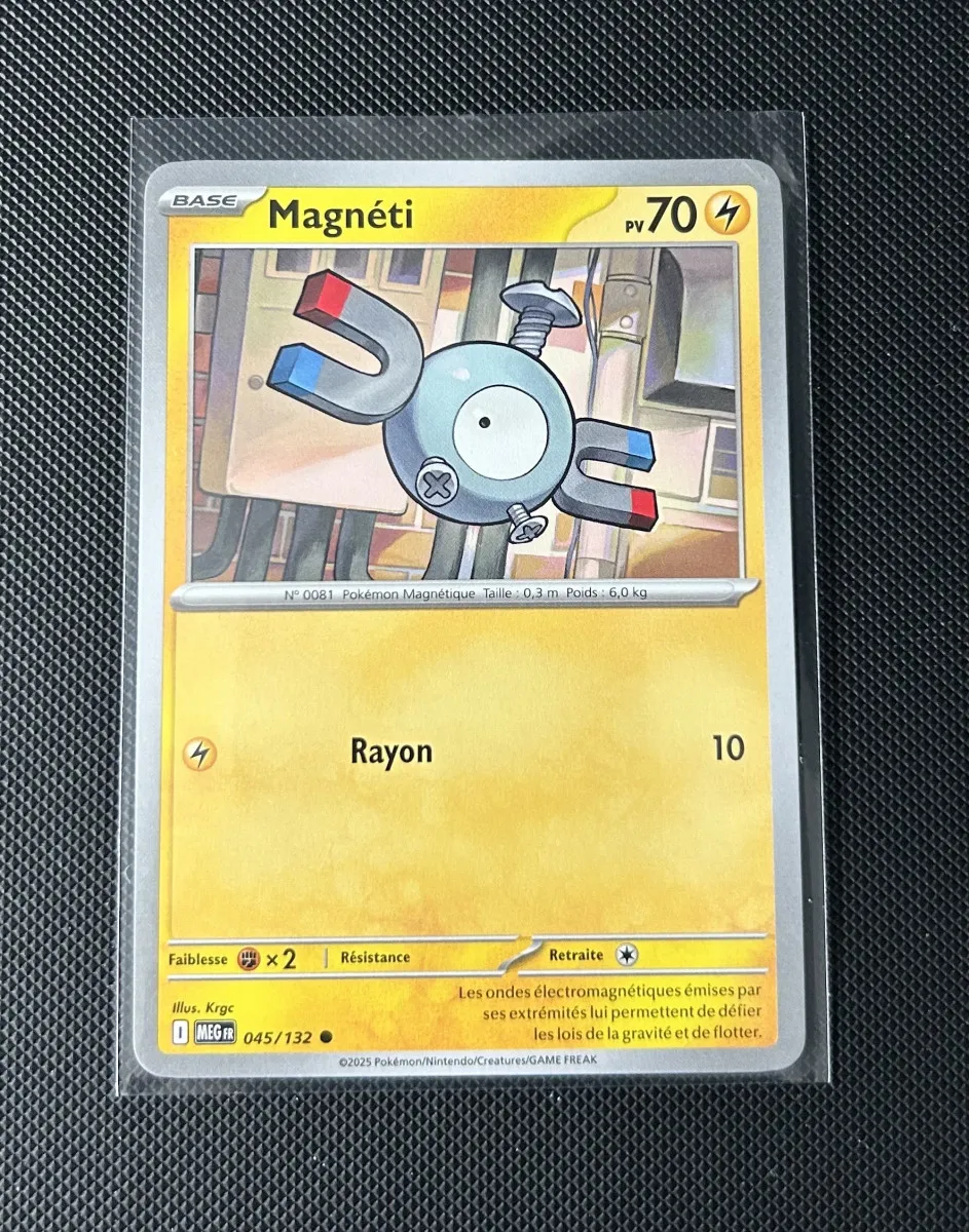 Carte Pokémon - Magnéti 45/132 - Méga Évolution