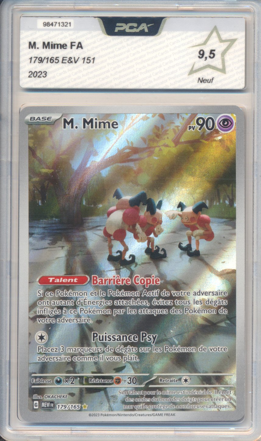 Mr. Mime - Pokemon Card 151 - Mew 179 - FR - 98471321