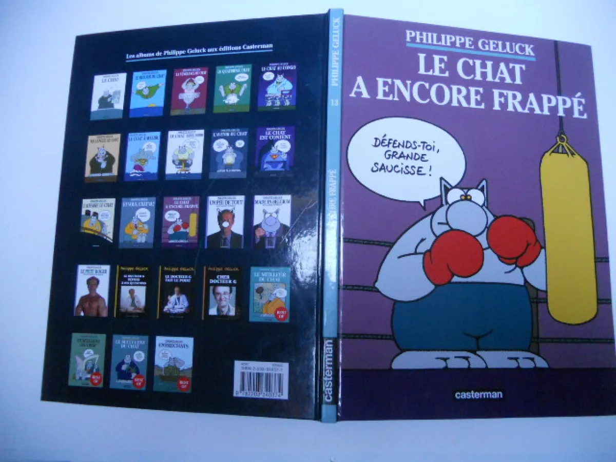 Le Chat Tome 13 - Le Chat A Encore Frappé Geluck Philippe Casterman - 24/10/2005 TBE