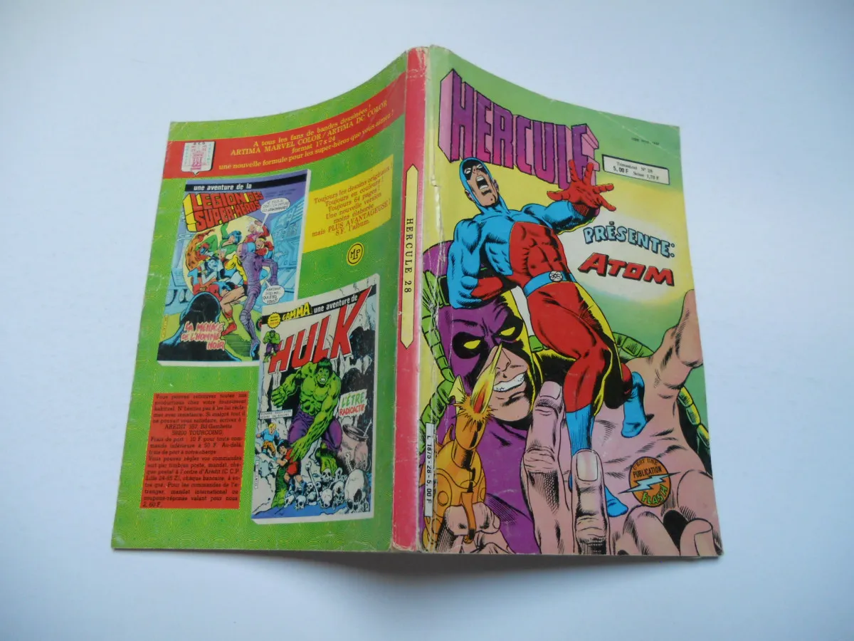 Hercule N° 28 : Présente Atom Aredit - 1983