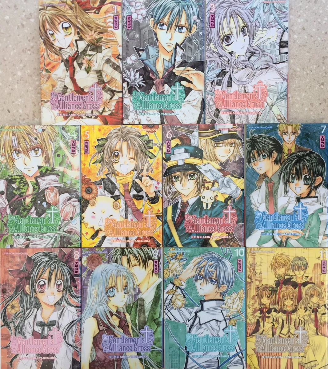 Manga Shojo Intégrale Collection Gentlemen's Alliance Cross Kana