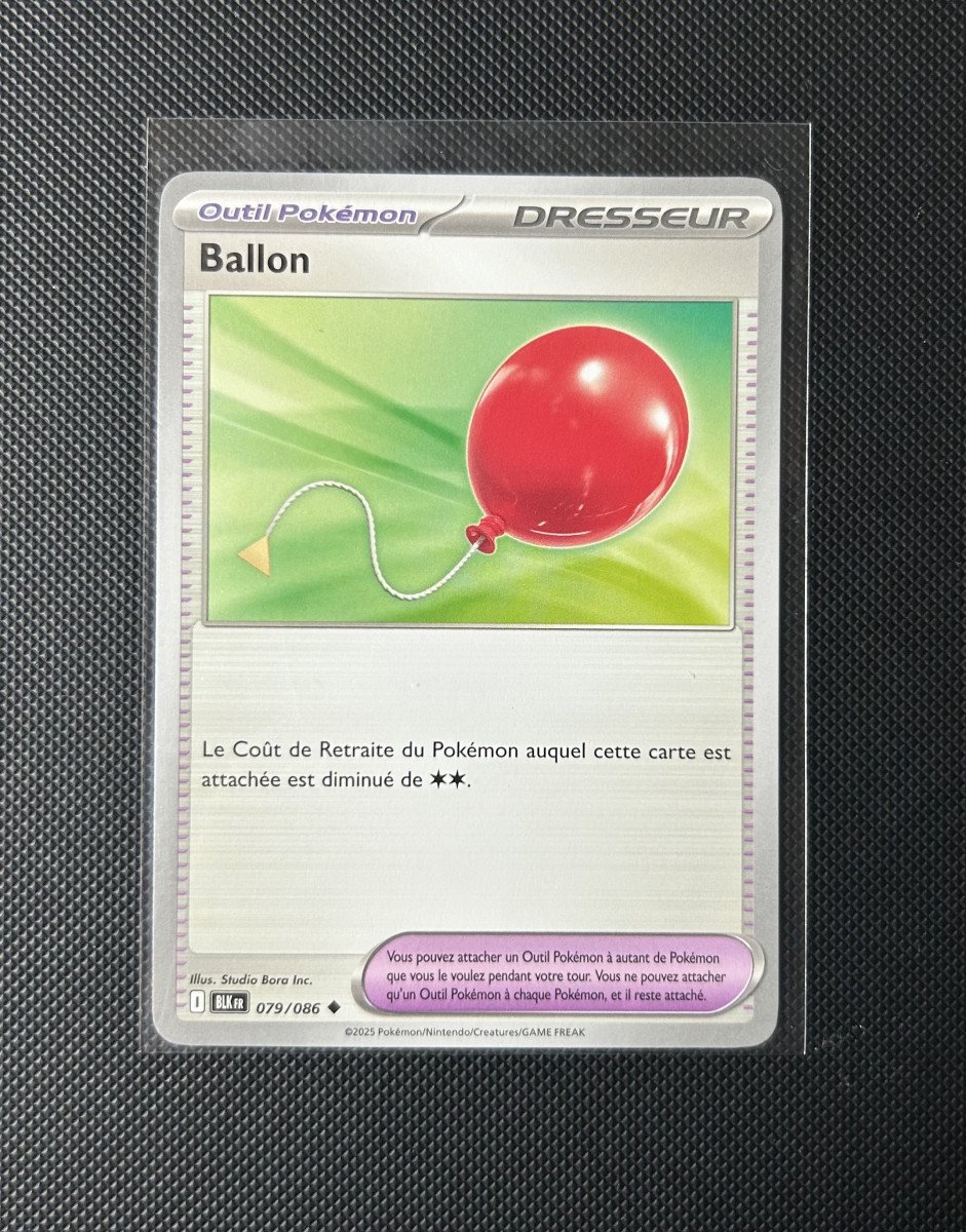 Carte Pokémon - Ballon 79/86 - Foudre Noire