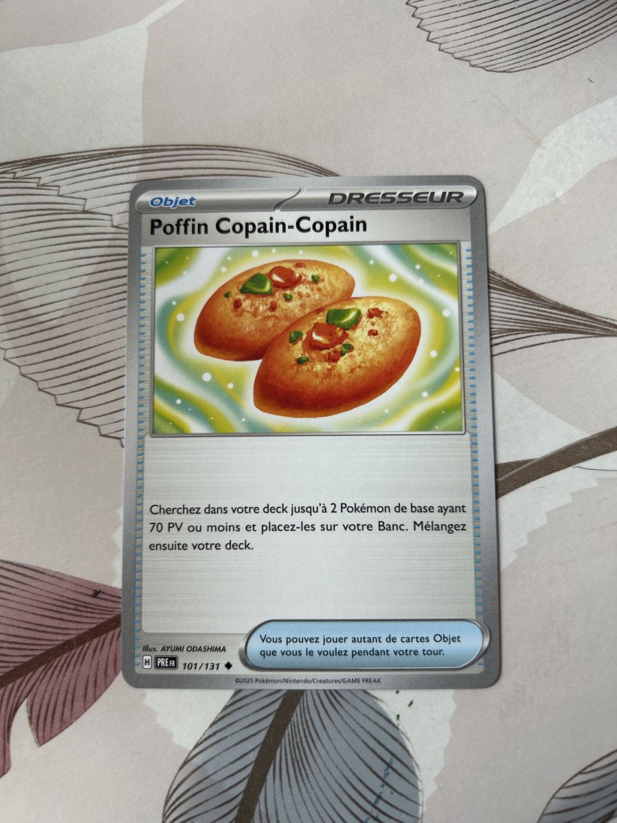 Poffin copain copain 101/131 évolution prismatique