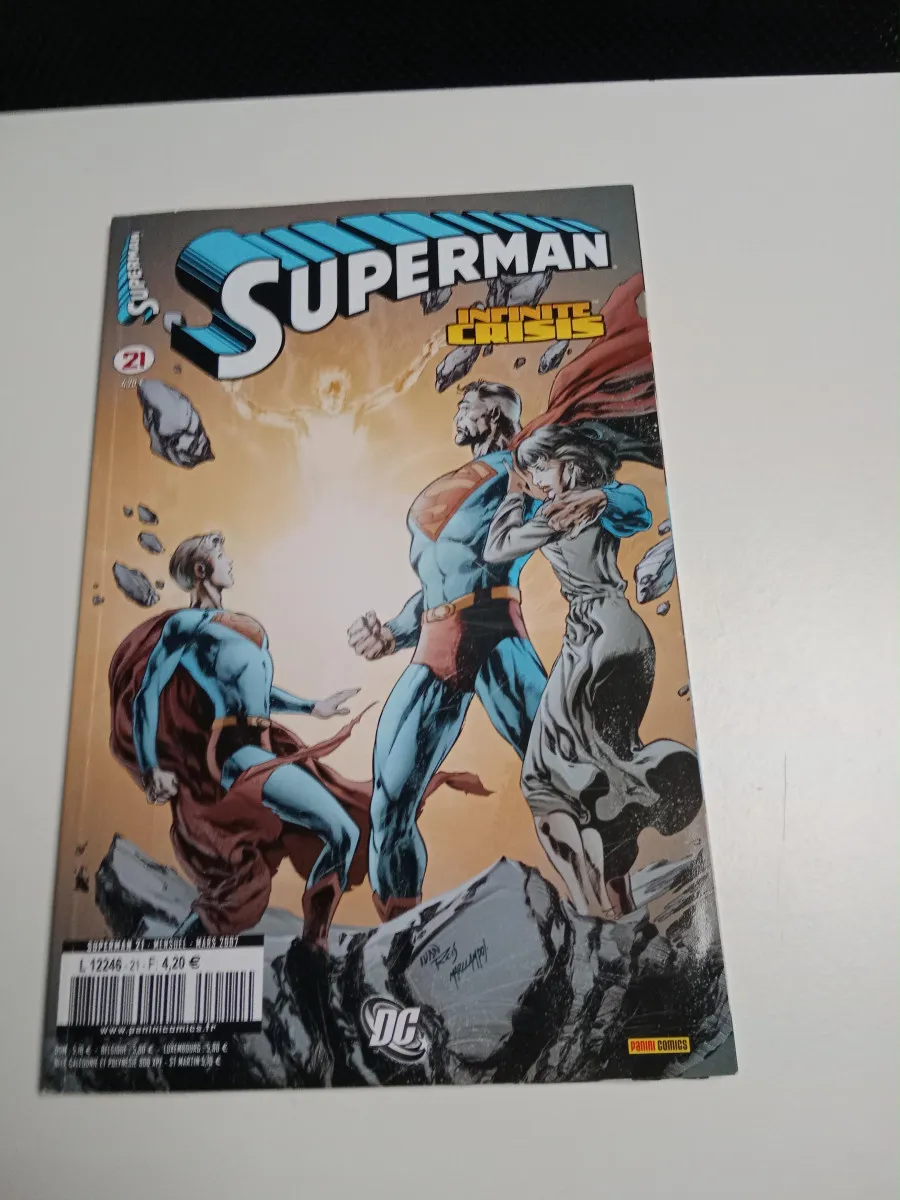 Superman N° 21 : " Voilà Ta Vie " ( Infinite Crisis ) mars 2007 TTBE