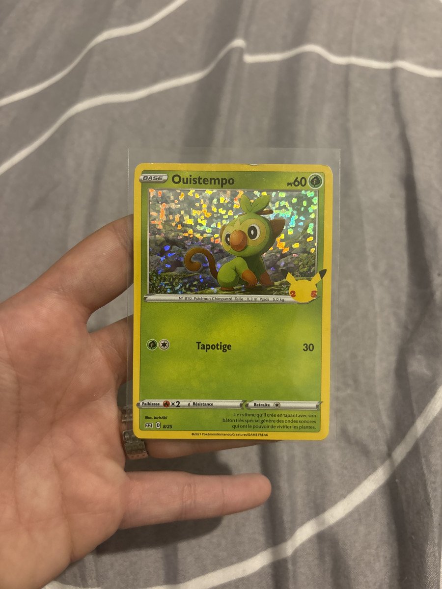 Carte Pokémon - Ouistempo 8/25