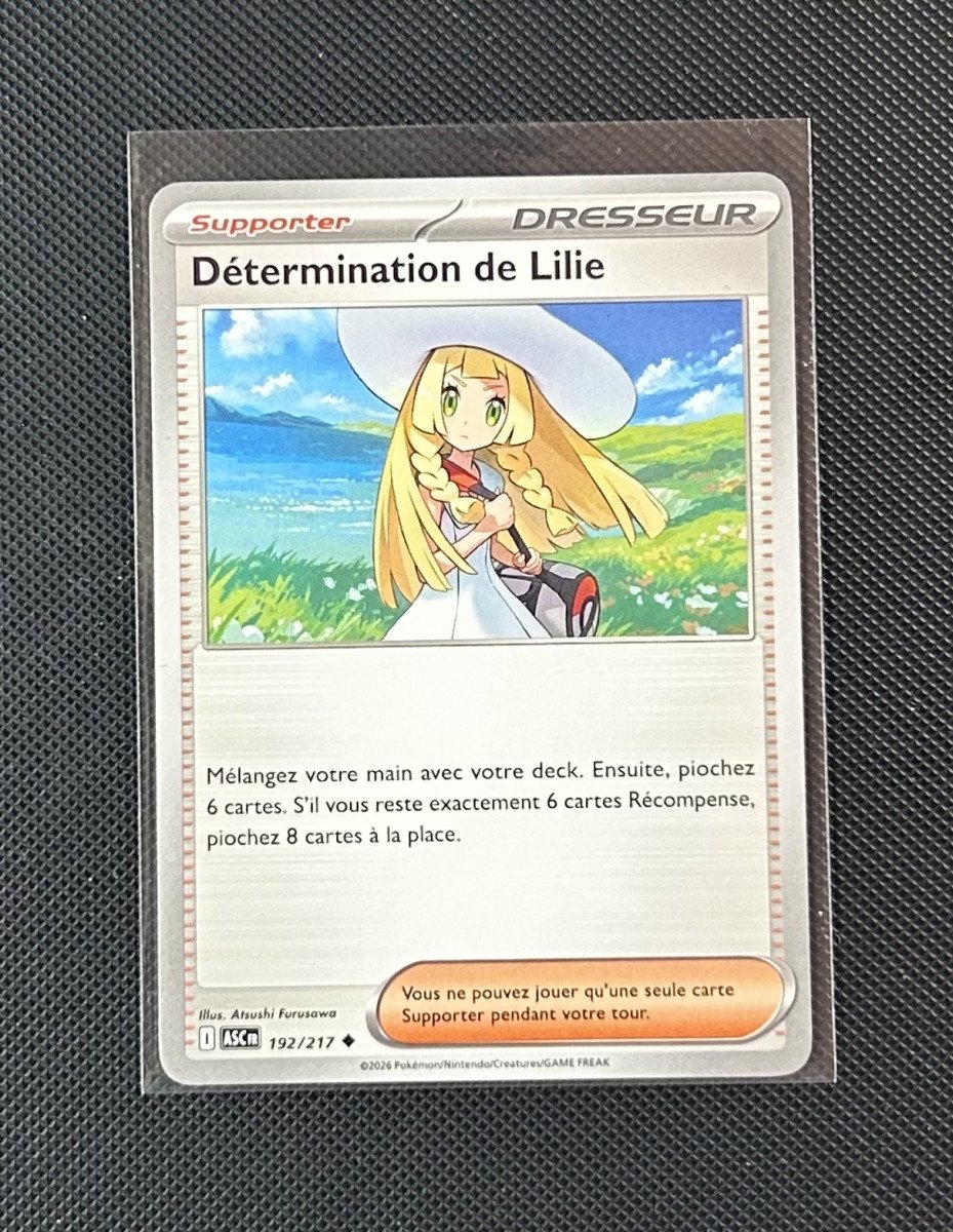 Carte Pokémon - Détermination de Lilie 192/217 - Héros Transcendants