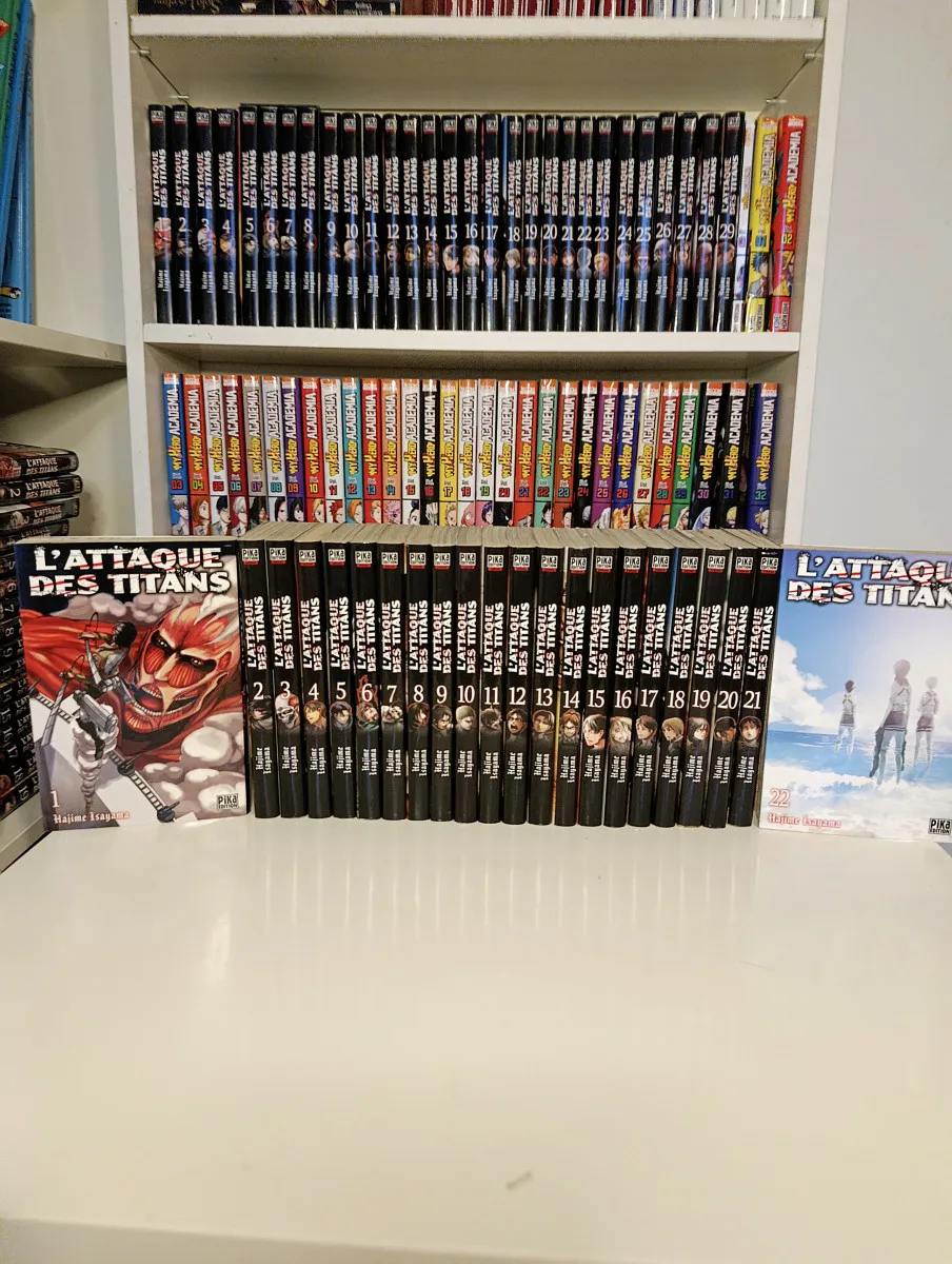 1 à 22 l'attaque des titans