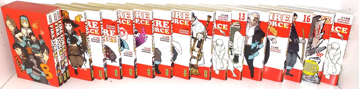 💥 Fire Force : 18 tomes (sur 34)