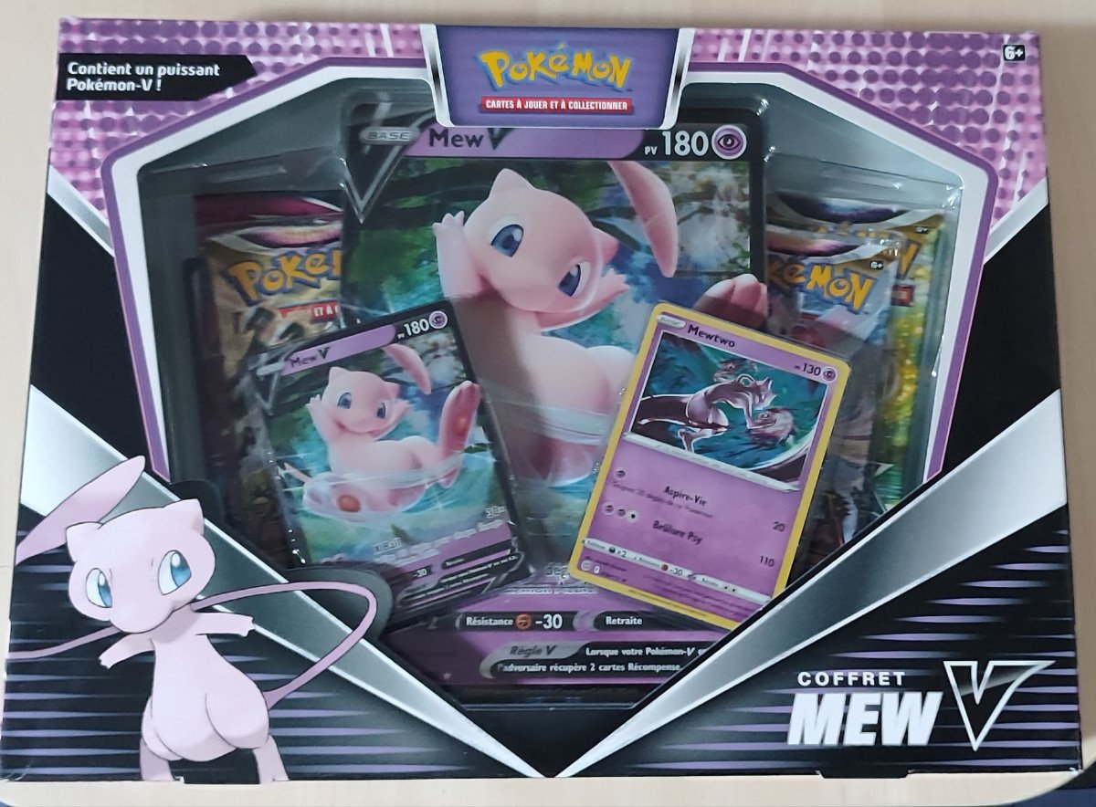 🇫🇷Coffret Pokemon🇫🇷 Mew V