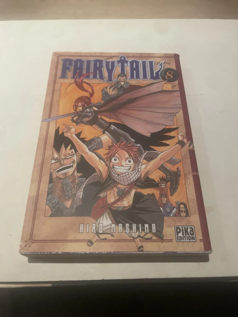 Manga fairytail tome 8