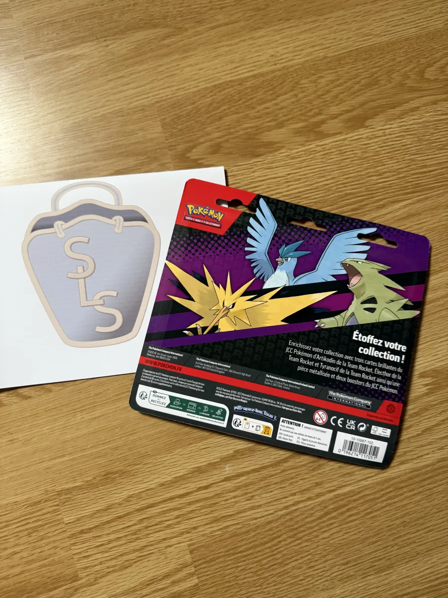 Duopack Pokémon, Electhor de la Team Rocket en français