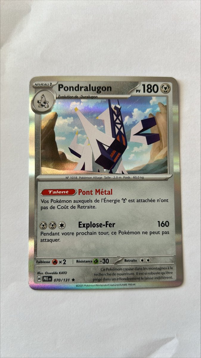Pondralugon 70/131 Evolutions prismatiques