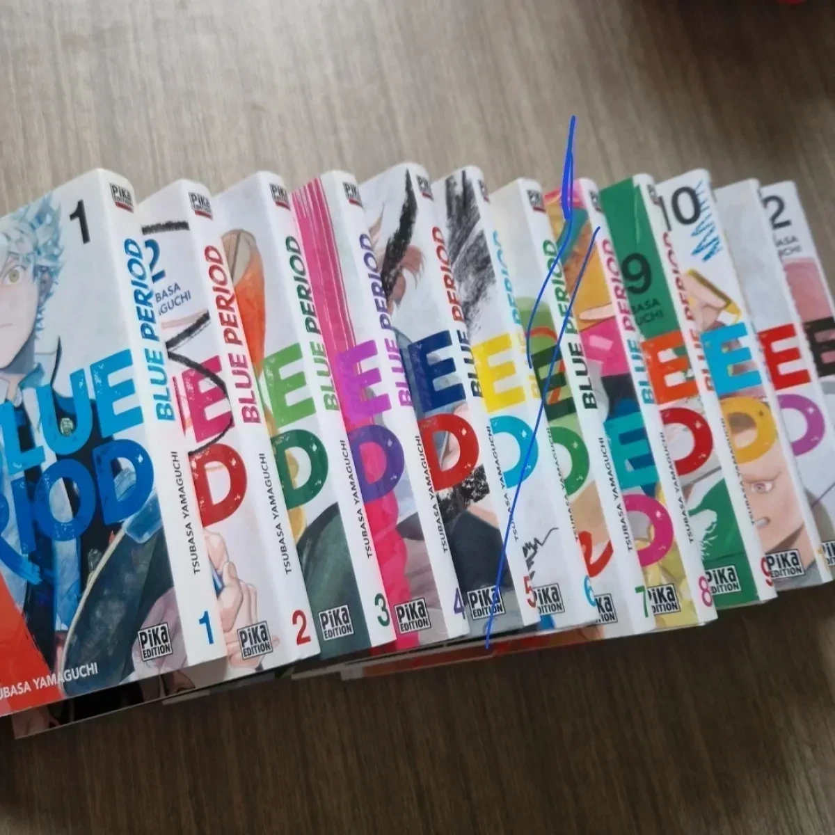 Tome 1 à 14 de blue period sans tome 13.