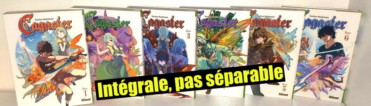 Cagaster : 1 à 6 (intégrale)