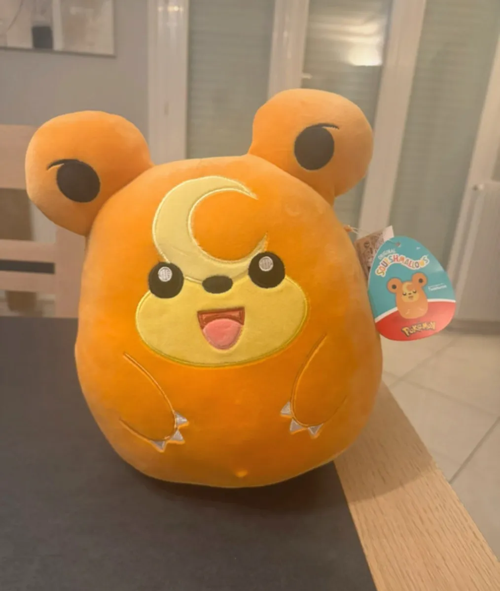 Peluche Pokémon Teddiursa 25cm Neuf avec Étiquette