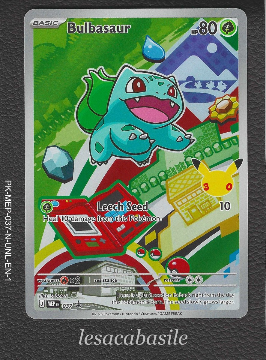 Bulbasaur MEP 037 - EN - PROMOS - Méga-Evolution