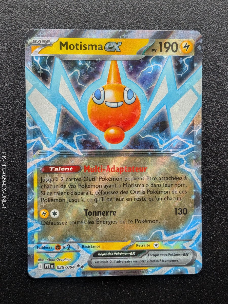 Carte Motisma ex 029/094 - ME02 - Flammes Fantasmagoriques (2025)