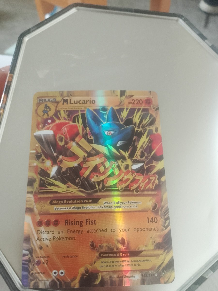 2014 Pokémon   M Lucario Secret ultra rare
