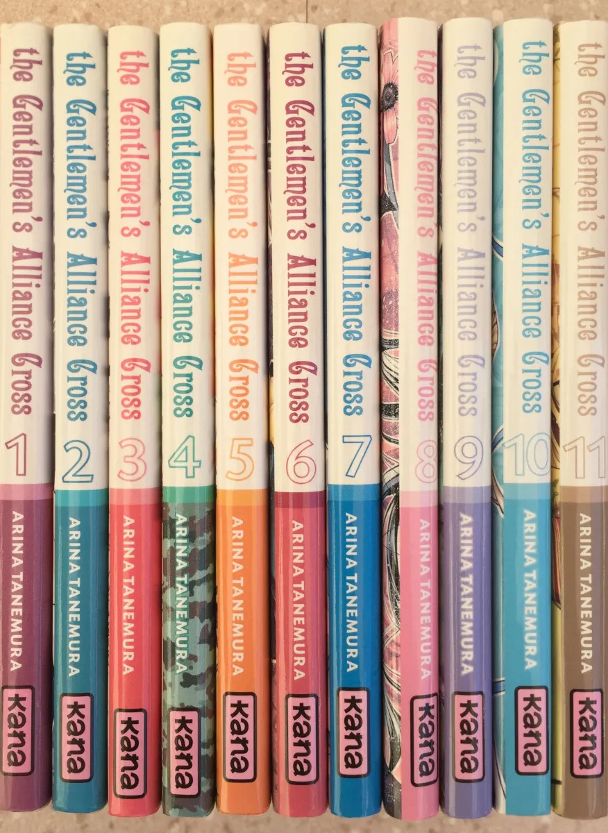 Manga Shojo Intégrale Collection Gentlemen's Alliance Cross Kana
